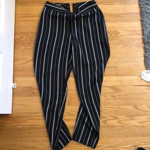 Striped Bebe dress pants!